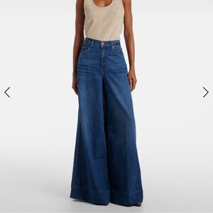 Veronica Beard Haizley wide leg jeans